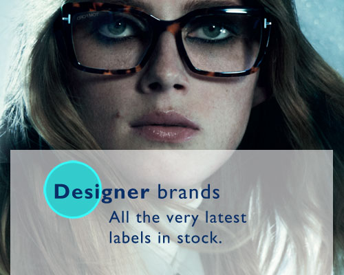 Designer spectacle brands